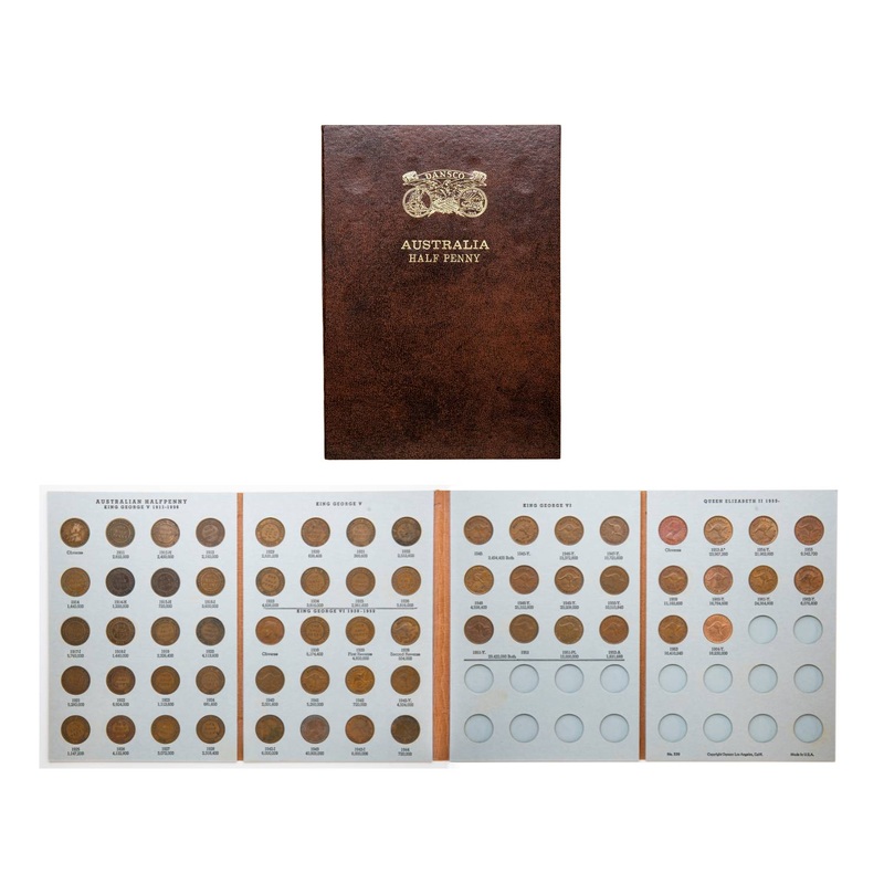 Australia 1911-64 Halfpenny Collection Very Good – about Uncirculated