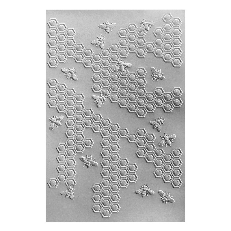 Bee-Cause 3D Embossing Folder by Susan Tierney-Cockburn
