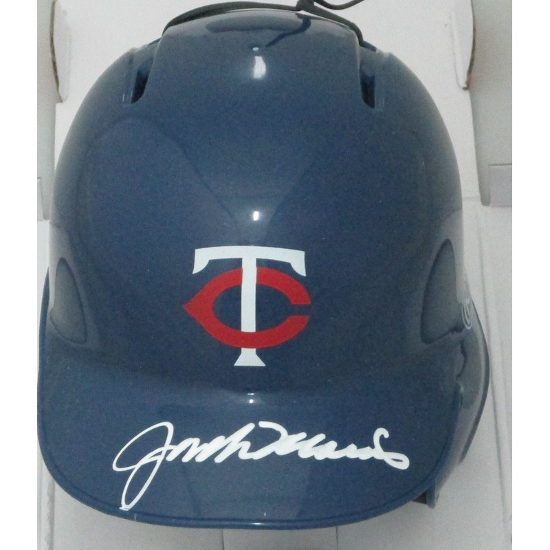 Minn Twins JACK MORRIS Signed Rawlings Mini Helmet AUTO – HOF – WS Champ – JSA
