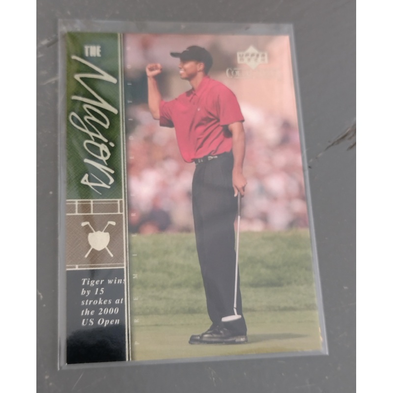 2001 Upper Deck Tiger Woods #TWC19 Rookie Card