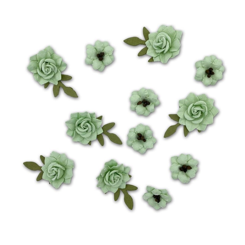 49 And Market Florets Paper Flowers Pistachio