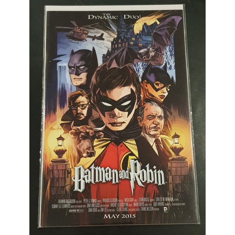 Batman and Robin Vol.2 #40 NM Movie Poster Variant