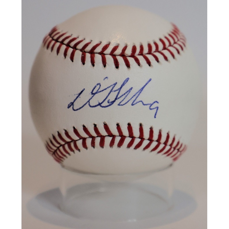 DJ Lemahieu Autographed Baseball (MLB COA)