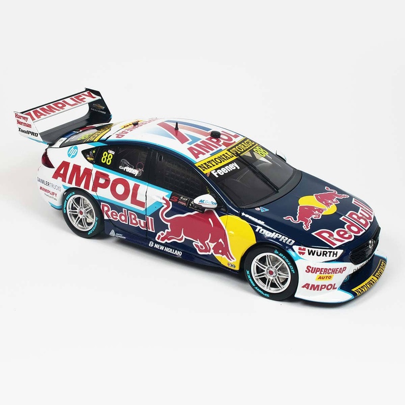 HOLDEN ZB COMMODORE – RED BULL AMPOL RACING – BROC FEENEY #88 – 2022 NED Whisky Tasmania Supersprint Race 4 RUNNER-UP – 1:43 Scale Diecast Model Car