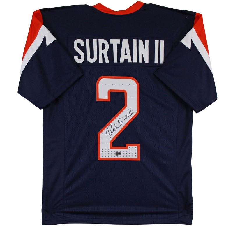 Patrick Surtain II Signed Denver Broncos Jersey (Beckett) 3xPro Bowl Def. Back