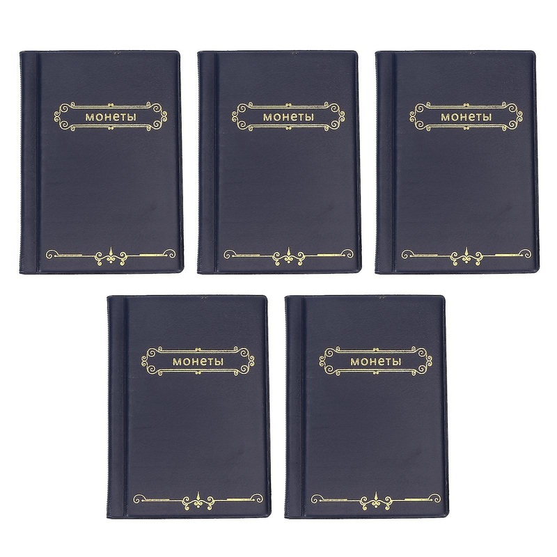 PVC Coin Book, High Transparency, Coin Collection Holder, Storage Album