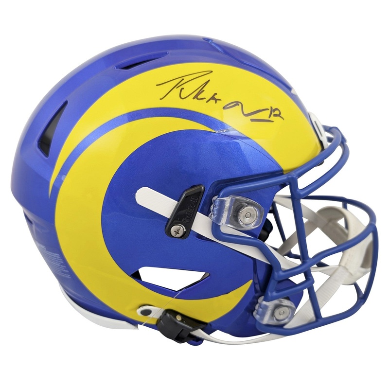 Rams Puka Nacua Authentic Signed Speed Flex Full Size Helmet Fanatics