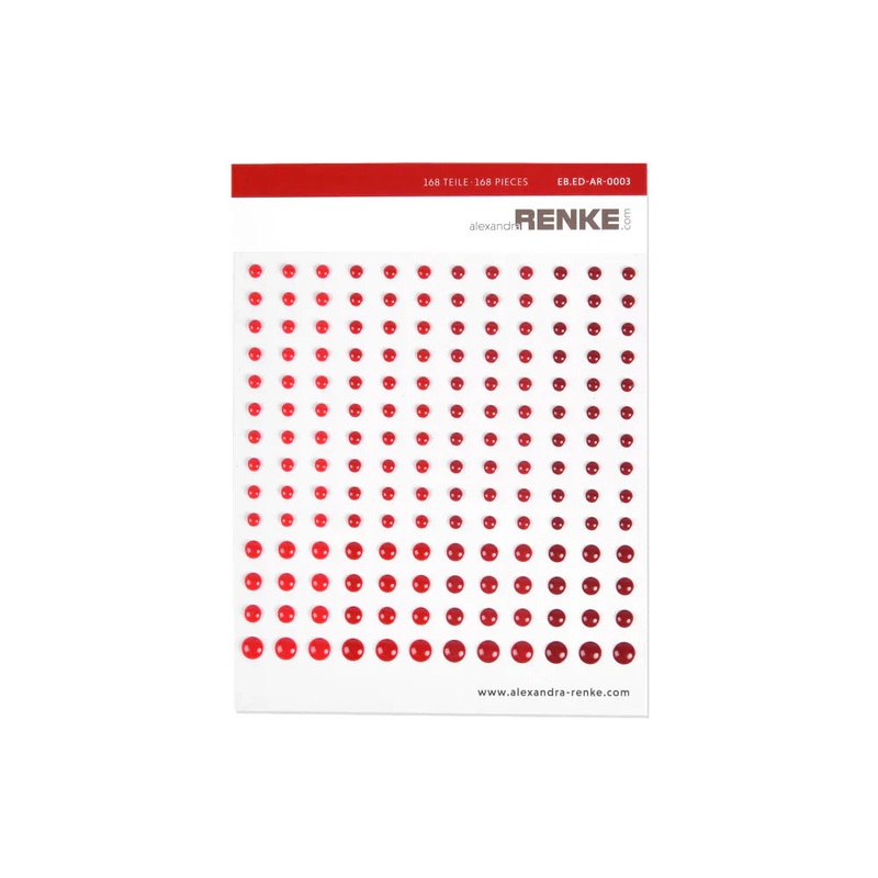 Alexandra Renke Enamel Dots Premium Red