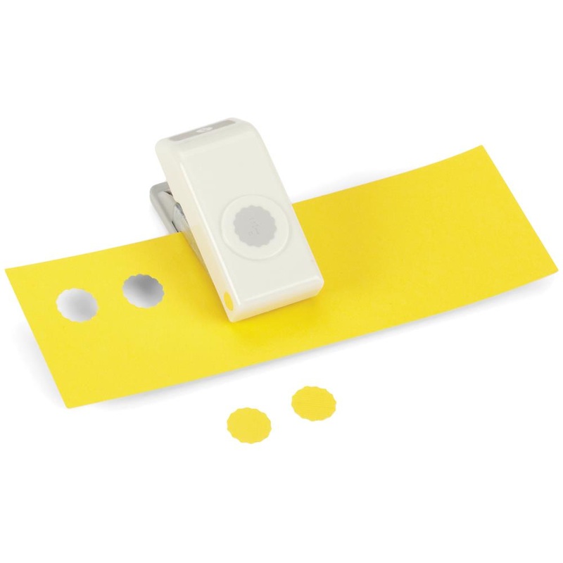 EK Tools Medium Punch Scallop Circle, .5