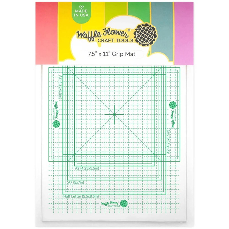 Waffle Flower Grip Mat – 7.5×11