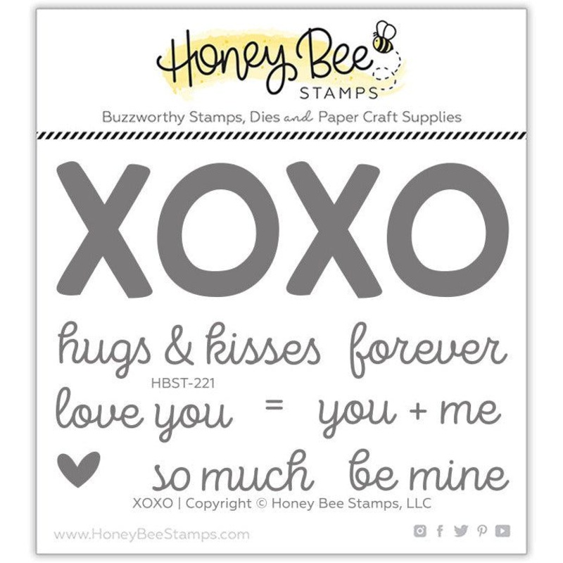 XOXO – 3×4 Stamp Set – Retiring