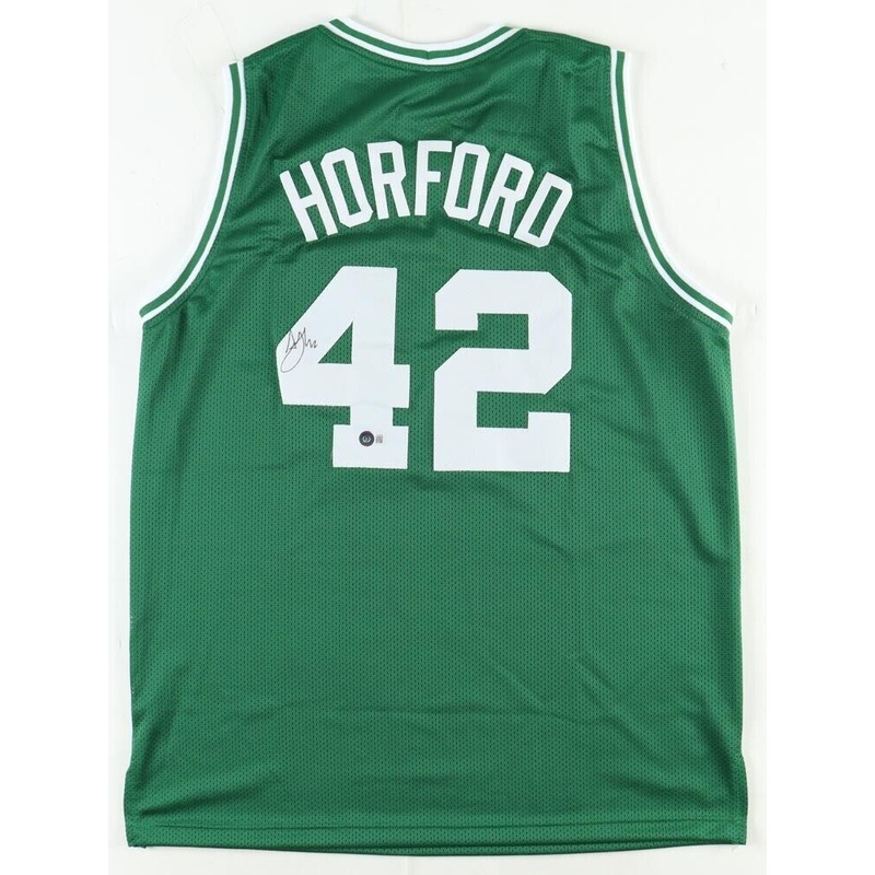 Al Horford Signed Boston Celtics Green Jersey (Beckett) 5xNBA All Star Forward
