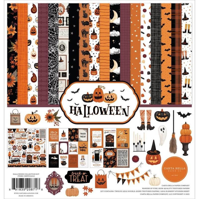 Carta Bella Collection Kit 12X12 Halloween