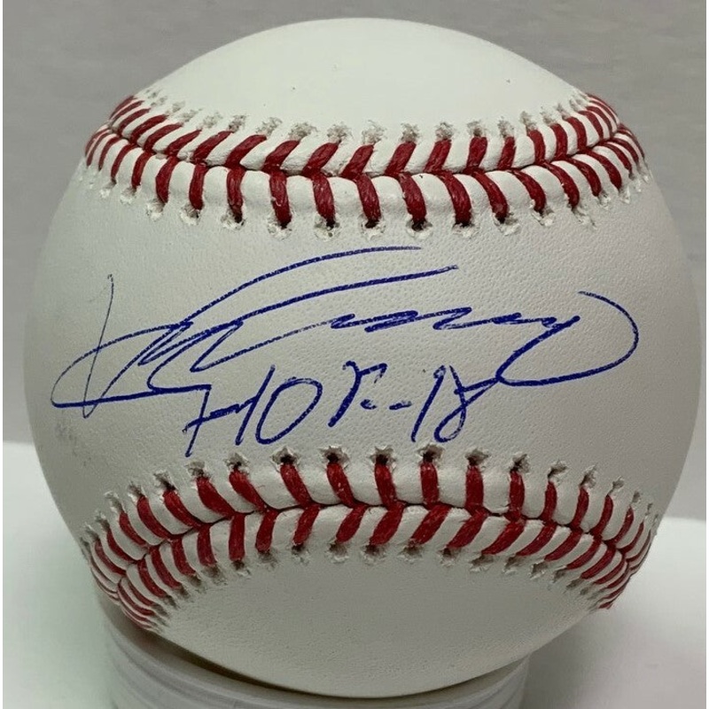 Expos Angels VLADIMIR GUERRERO Signed MLB Baseball AUTO w/ HOF 18 – JSA