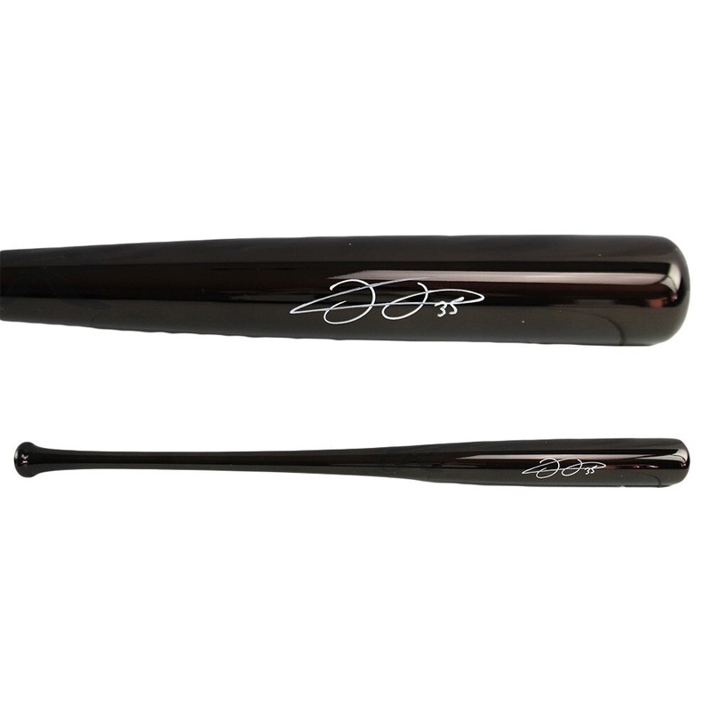 Frank Thomas Signed Chicago White Sox Rawlings Black Chrome MLB Bat