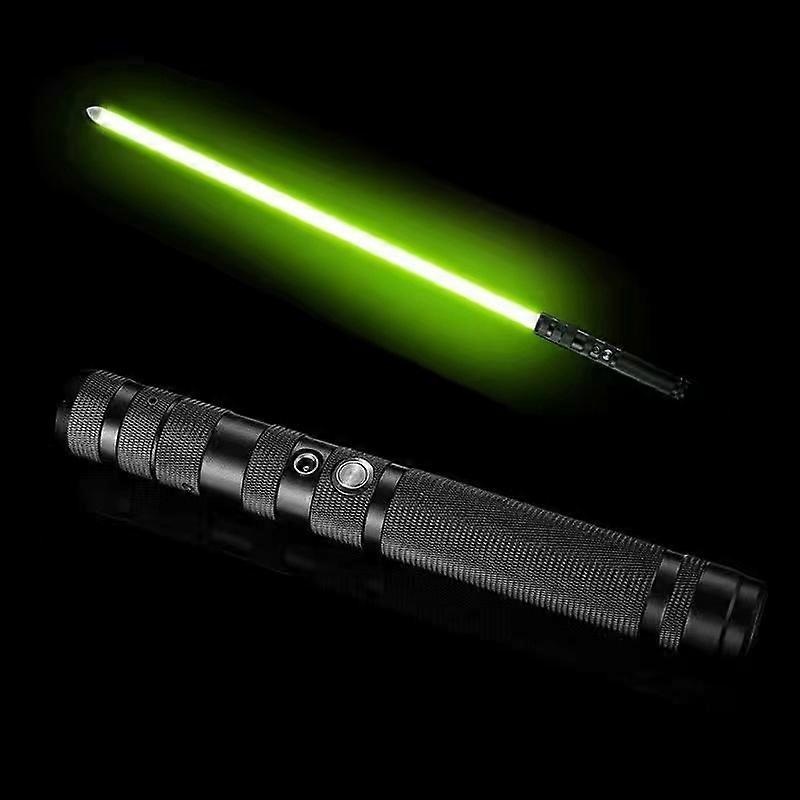 Light Saber, RGB 7 Colors Metal Hilt Lasersaber, Rechargable 2-in-1 Dueling FX Light Saber Sword for Kids & Adults Gift