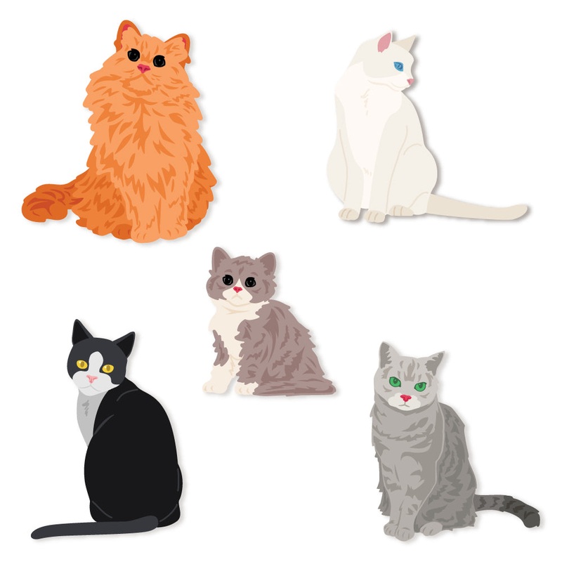 Lovely Layers: Cats – Honey Cuts