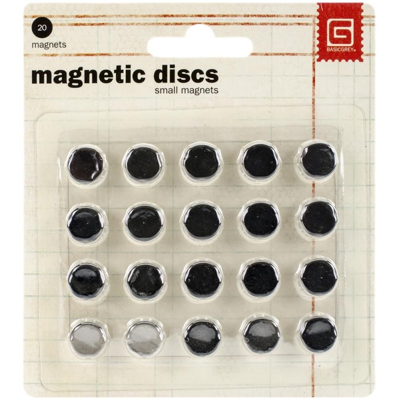 Magnetic Discs .375 20/Pkg