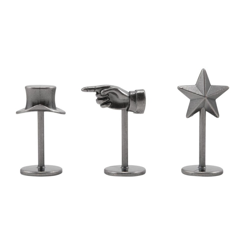 Tim Holtz Idea-Ology Metal Adornments 3/Pkg Figure Stands