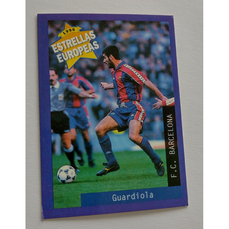 1996 Panini Estrellas Europeas Joseph Guardiola #42 Trading Card