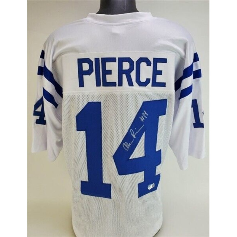 Alec Pierce Signed Indianapolis Colts Jersey (Beckett) 2022 2nd Round Draft Pck