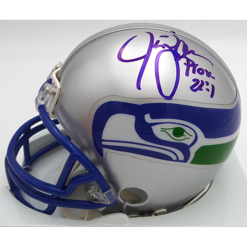 Jim Zorn Autographed Signed Seattle Seahawks Mini Helmet MCS Holo #87257