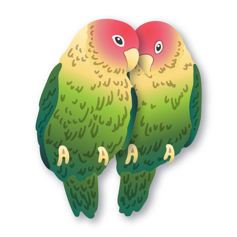 Lovely Layers: Love Birds – Honey Cuts