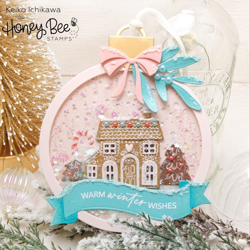 Snow Globe and Ornament Shaker Card – Honey Cuts