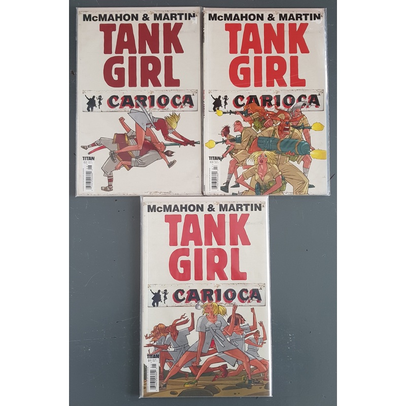 Tank Girl Carioca #1-3 NM Complete Set