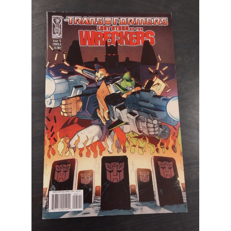 Transformers Last Stand of the Wreckers #5 FN Cover A