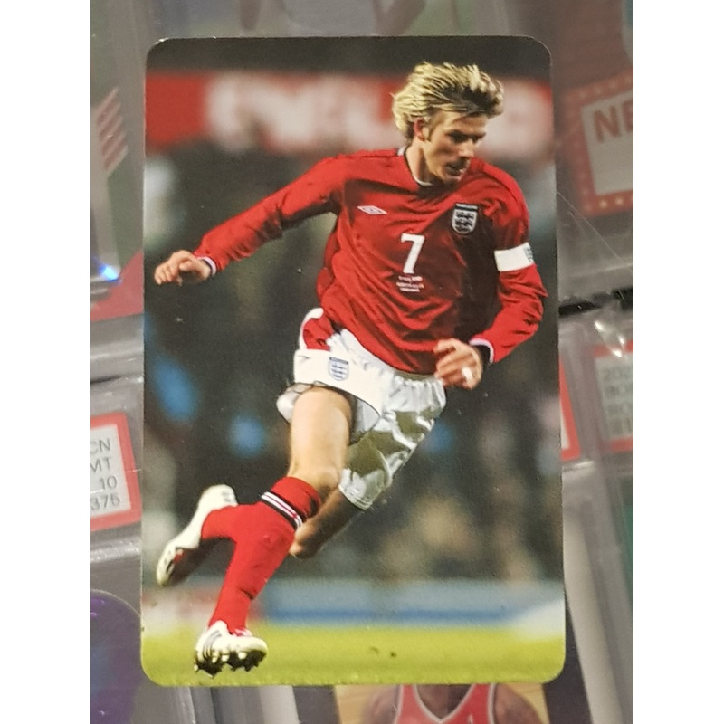 FA Goal David Beckham The FA/NSPCC Promo Card