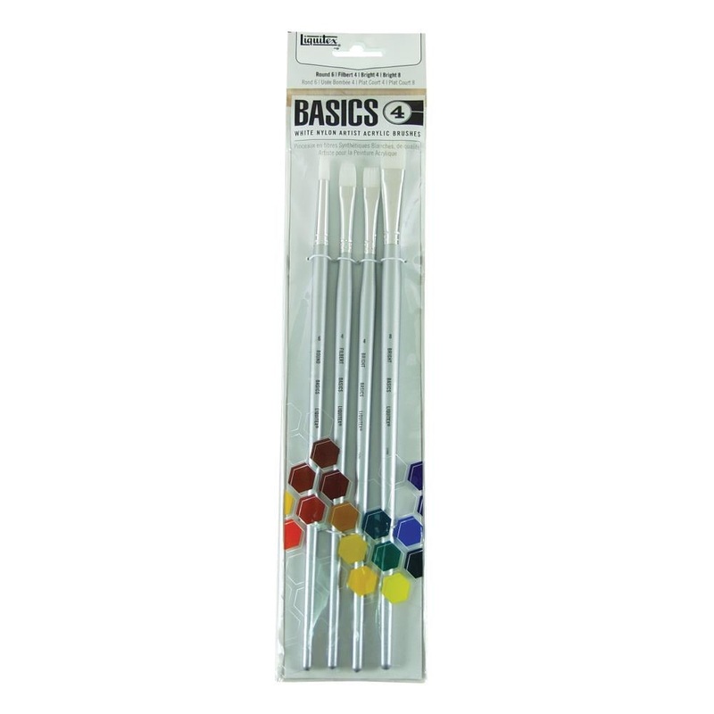 Liquitex Basics Brush Set, 4 Pack