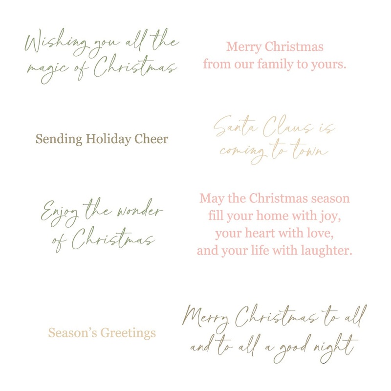 Wonder Of Christmas – 4×4 Stamp Set