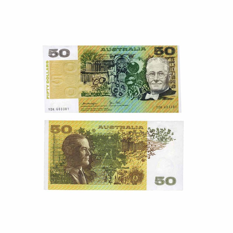 1979 $50 R507 Knight/Stone Banknote Uncirculated