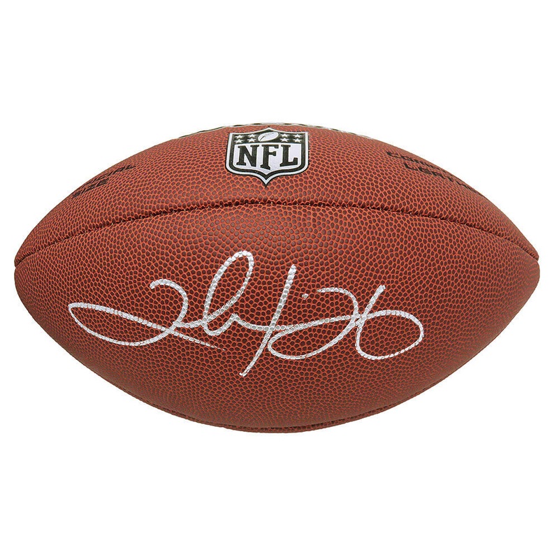 Clinton Portis Redskins Signed Wilson Limited Full Size NFL Football – SCHWARTZ