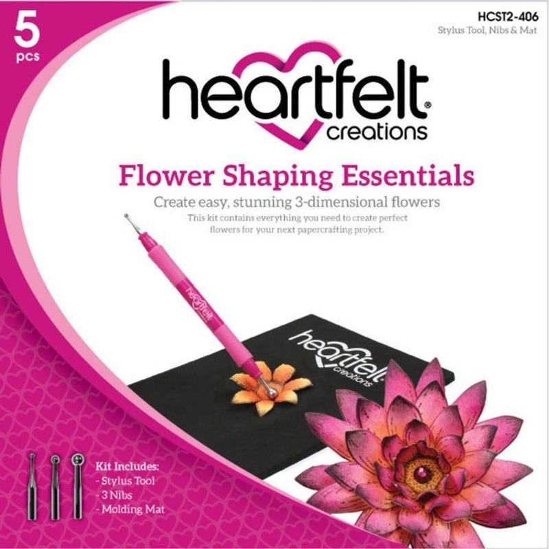 Flower Shaping Essentials Stylus & Foam Tool Kit by Heartfelt Creations