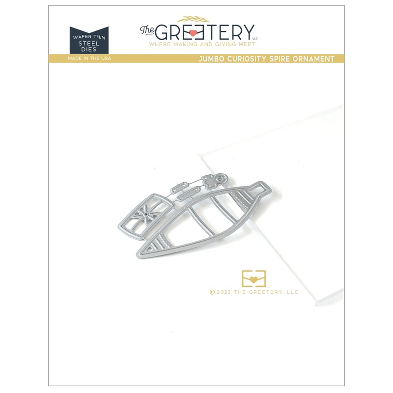 Jumbo Curiosity Spire Ornament Die