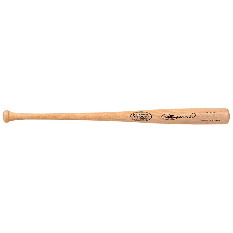 Pedro Guerrero Signed Louisville Slugger Pro Blonde Baseball Bat -(SCHWARTZ COA)