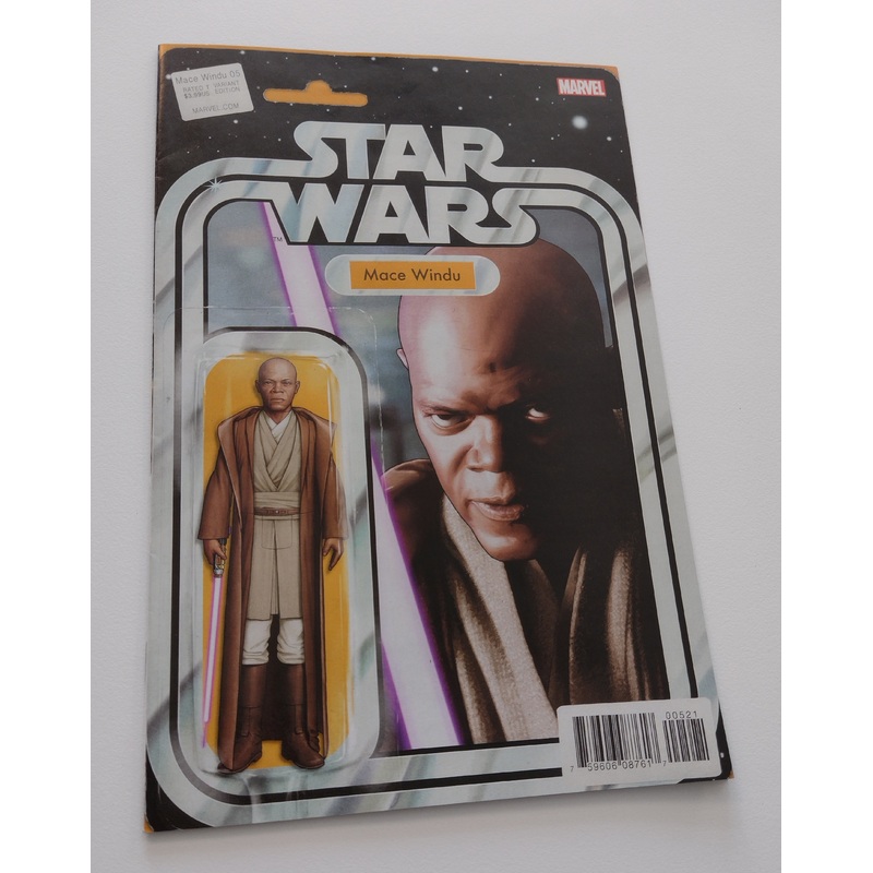 Star Wars Mace Windu #5 NM- Action Figure Variant