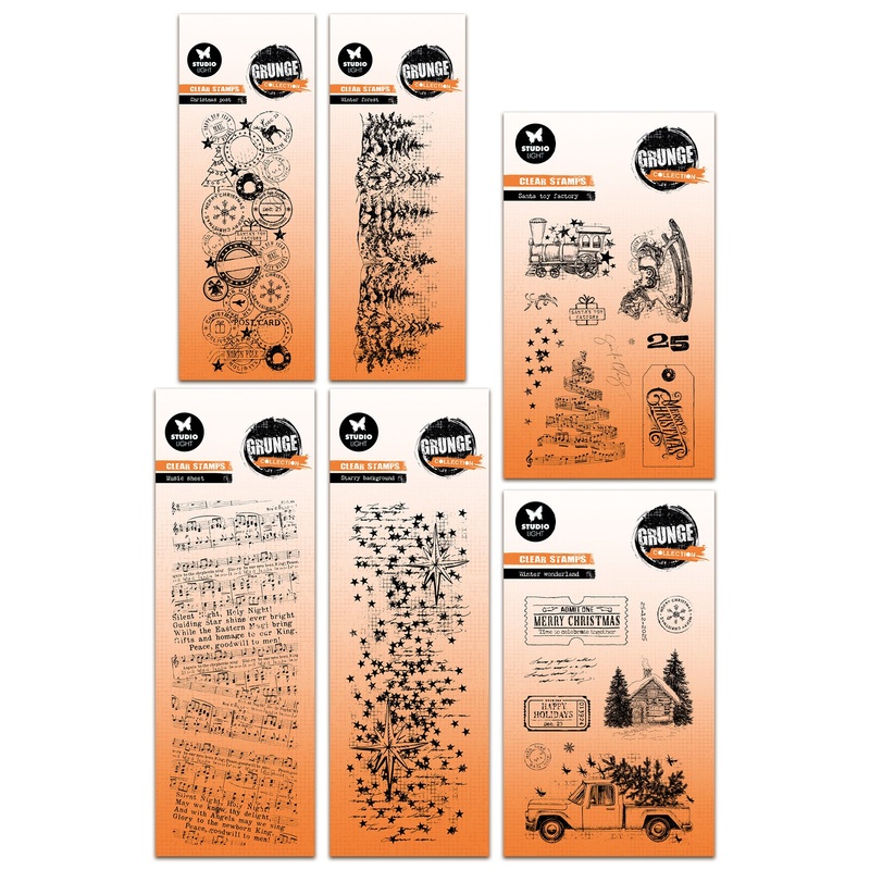 Studio Light Grunge – Christmas 2025 Stamp Bundle