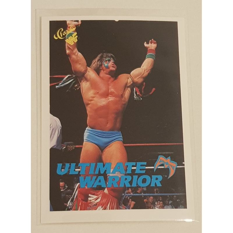 1990 Classic WWF Ultimate Warrior #106 Trading Card