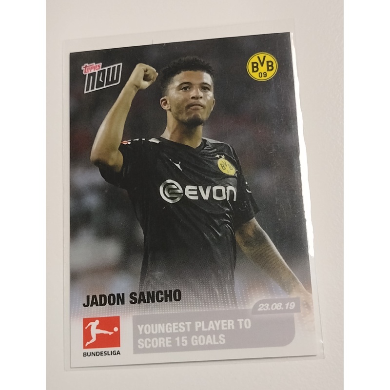 2019-20 Topps Now Bundesliga #6 Jadon Sancho Trading Card