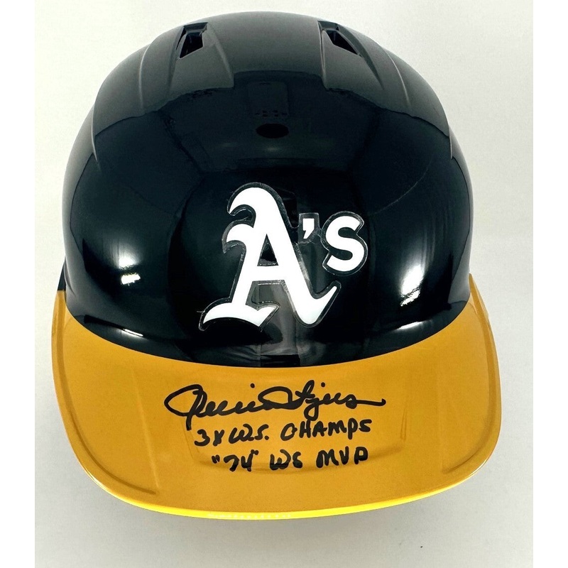 Athletics ROLLIE FINGERS Signed Full Size Oakland Rawlings Helmet AUTO – BAS