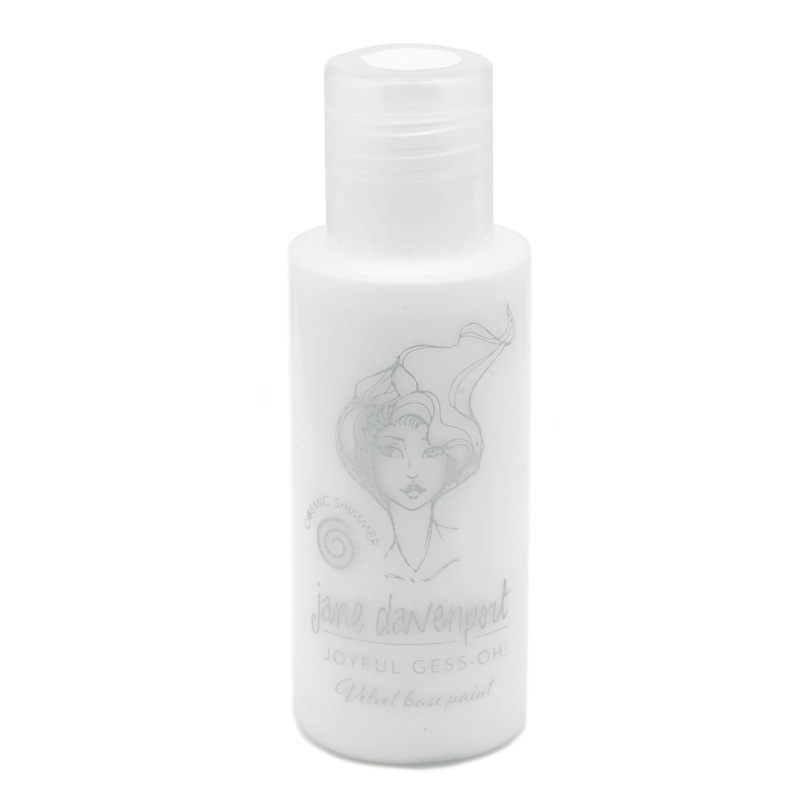Cosmic Shimmer Jane Davenport Joyful Gess-Oh! Milky White 50ml