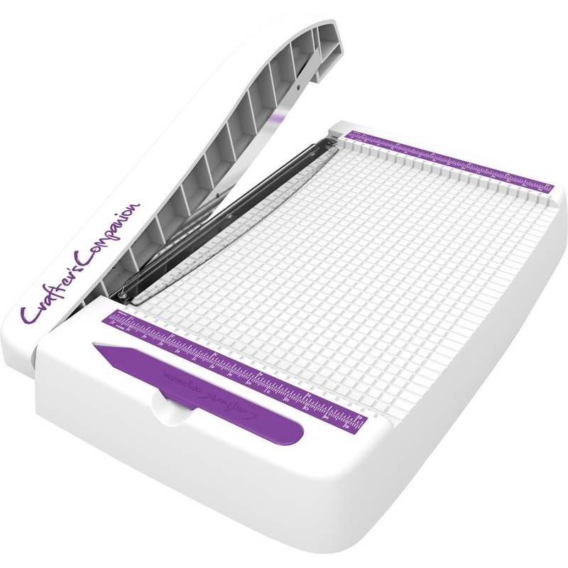 Crafter’s Companion Professional Guillotine 8.5 Small, White With Purple