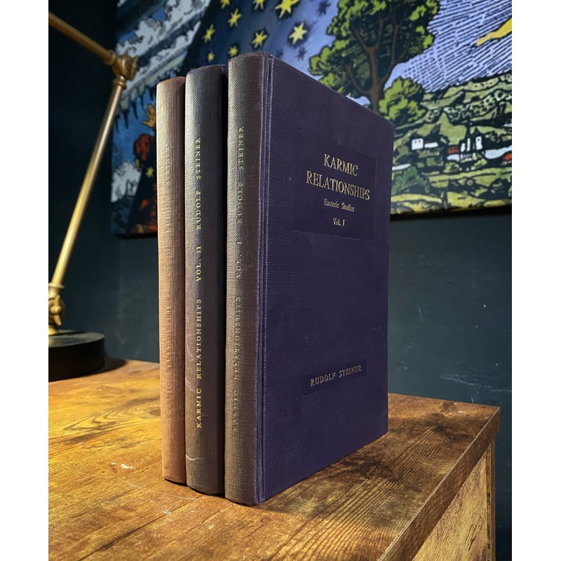 Karmic Relationships by Rudolf Steiner 3-Volume Set