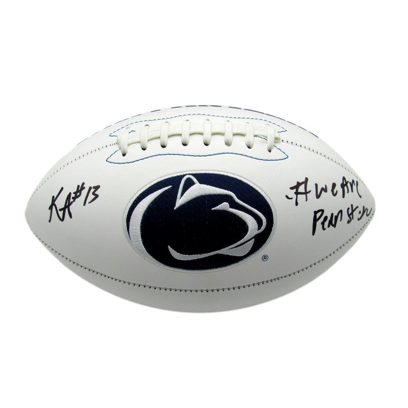 Kaytron Allen Autographed/Inscribed Penn State Logo Football PSA/DNA 177583