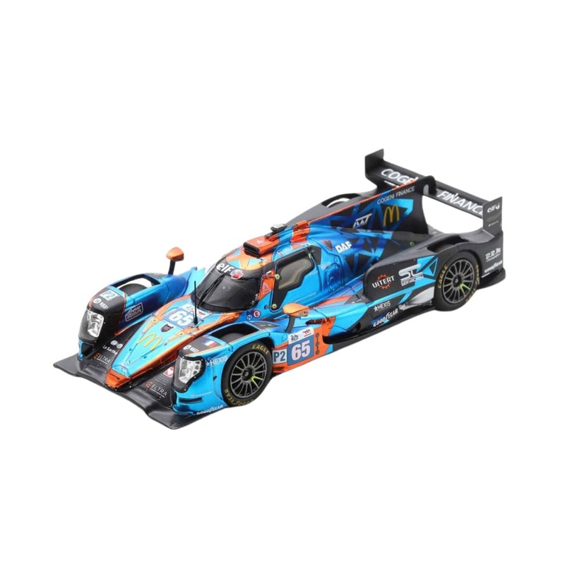 Oreca 07 – Gibson No.65 Panis Racing – 24H Le Mans 2022 – J. Canal – N. Jamin – J. van Uitert – 1:43 Scale Resin Model Car
