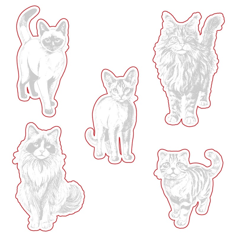 Paws & Purrs – Coordinating Honey Cuts