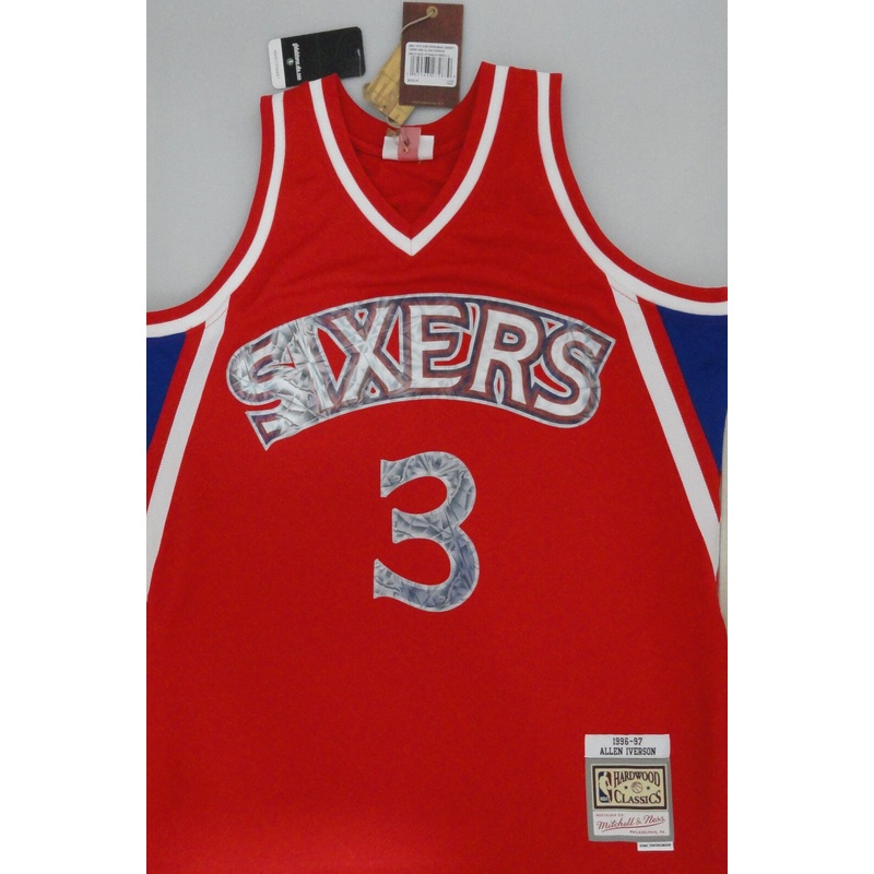 Phili 76ers ALLEN IVERSON Signed Official Mitchell & Ness Jersey AUTO – JSA